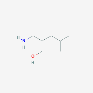 2-(Aminomethyl)-4-methylpentan-1-ol - 1250484-37-7