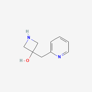 3-[(Pyridin-2-yl)methyl]azetidin-3-ol - 1499694-23-3