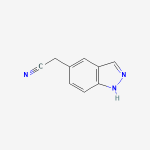 2-(1H-indazol-5-yl)acetonitrile - 1000543-14-5