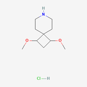 1,3-Dimethoxy-7-azaspiro[3.5]nonane;hydrochloride - 2416229-72-4