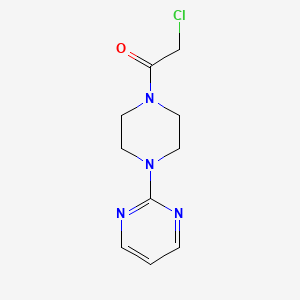 2-[4-(Chloroacetyl)piperazin-1-yl]pyrimidine - 425634-97-5