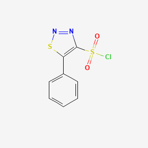 5-Phenylthiadiazole-4-sulfonyl chloride - 2287322-45-4
