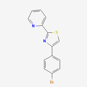 4-(4-Bromophenyl)-2-(pyridin-2-yl)thiazole - 912900-96-0