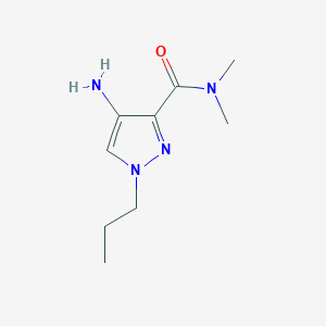 4-Amino-N,N-dimethyl-1-propyl-1H-pyrazole-3-carboxamide - 2101198-43-8