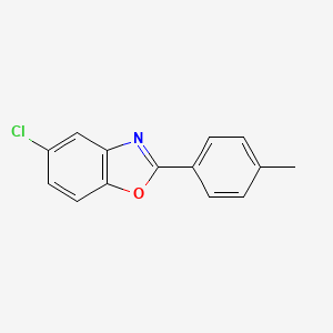5-Chloro-2-(4-methylphenyl)-1,3-benzoxazole - 16715-75-6