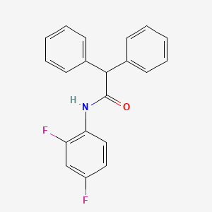 N-(2,4-Difluorophenyl)-2,2-diphenylacetamide - 310457-20-6