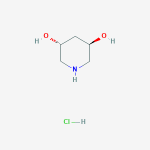 (3R,5R)-piperidine-3,5-diol hydrochloride - 2428375-74-8