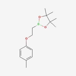 2-(4-Methylphenoxy)ethylboronic acid pinacol ester - 2377606-91-0
