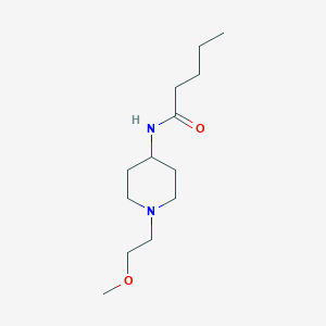 N-[1-(2-Methoxyethyl)piperidin-4-YL]pentanamide - 1421495-01-3