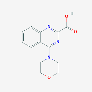 4-Morpholin-4-ylquinazoline-2-carboxylic acid - 1171525-68-0