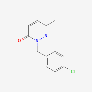 2-[(4-Chlorophenyl)methyl]-6-methylpyridazin-3-one - 219865-62-0