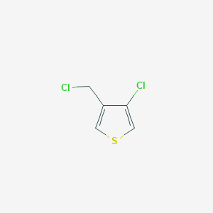 3-Chloro-4-(chloromethyl)thiophene - 1807164-09-5