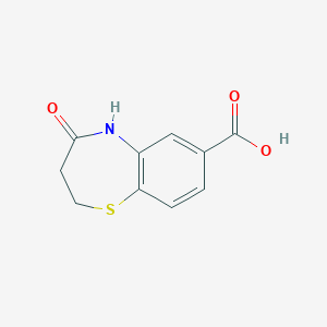 4-Oxo-2,3,4,5-tetrahydro-1,5-benzothiazepine-7-carboxylic acid - 