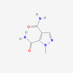 1-methyl-1H-pyrazole-4,5-dicarboxamide - 1379326-21-2