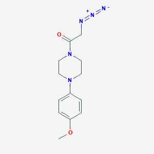 1-(Azidoacetyl)-4-(4-methoxyphenyl)piperazine - 1858257-26-7