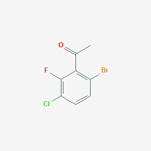 6'-Bromo-3'-chloro-2'-fluoroacetophenone - 1540199-39-0