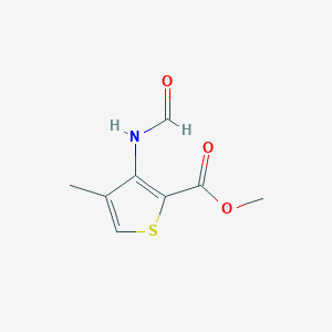 Methyl 3-formamido-4-methylthiophene-2-carboxylate - 443762-03-6