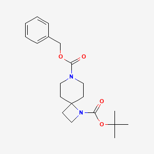 1,7-Diaza-spiro[3.5]nonane-1,7-dicarboxylic acid 7-benzyl ester 1-tert-butyl ester - 1936016-59-9