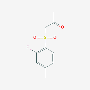 1-[(2-Fluoro-4-methylphenyl)sulfonyl]propan-2-one - 1326921-15-6