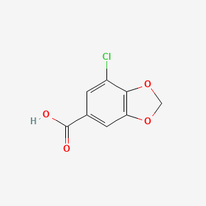 7-chloro-2H-1,3-benzodioxole-5-carboxylic acid - 22519-35-3