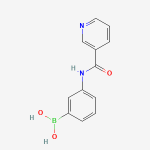 (3-(Nicotinamido)phenyl)boronic acid - 109445-19-4