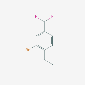 2-Bromo-4-(difluoromethyl)-1-ethylbenzene - 2248356-51-4