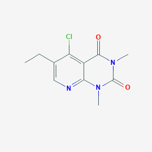 5-Chloro-6-ethyl-1,3-dimethylpyrido[2,3-d]pyrimidine-2,4-dione - 1105195-89-8