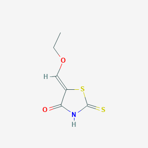 (5Z)-5-(Ethoxymethylene)-2-thioxo-1,3-thiazolidin-4-one - 86240-28-0