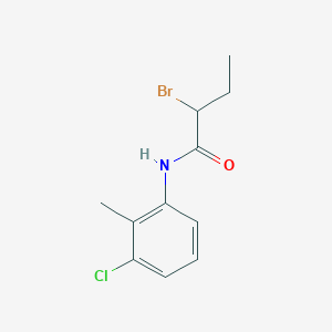2-bromo-N-(3-chloro-2-methylphenyl)butanamide - 195374-38-0