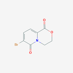 7-Bromo-3,4-dihydropyrido[2,1-c][1,4]oxazine-1,6-dione - 1971072-97-5