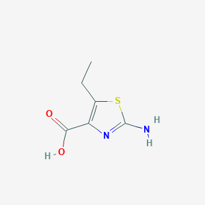 2-Amino-5-ethyl-1,3-thiazole-4-carboxylic acid - 1383626-36-5