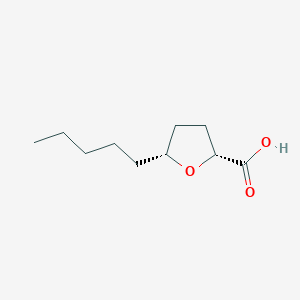 (2R,5R)-5-Pentyloxolane-2-carboxylic acid - 2445750-61-6