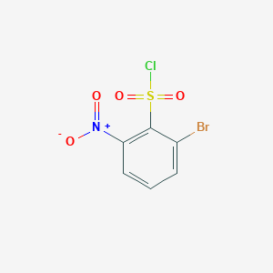 2-bromo-6-nitrobenzenesulfonyl chloride - 1261675-40-4