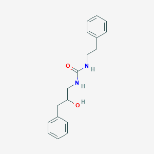 1-(2-Hydroxy-3-phenylpropyl)-3-phenethylurea - 1351642-98-2