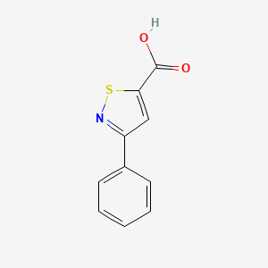 3-Phenyl-1,2-thiazole-5-carboxylic acid - 13363-69-4
