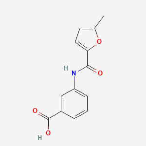 3-[(5-Methyl-furan-2-carbonyl)-amino]-benzoic acid - 312289-59-1