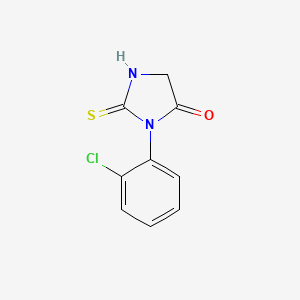 1-(2-chlorophenyl)-2-sulfanyl-4,5-dihydro-1H-imidazol-5-one - 55327-42-9