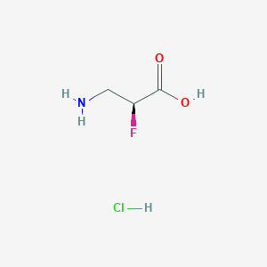 (2S)-3-AMINO-2-FLUOROPROPANOIC ACID HYDROCHLORIDE - 1414874-20-6