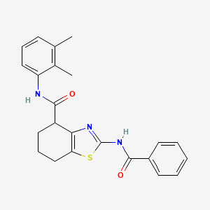 2-benzamido-N-(2,3-dimethylphenyl)-4,5,6,7-tetrahydro-1,3-benzothiazole-4-carboxamide - 941967-35-7