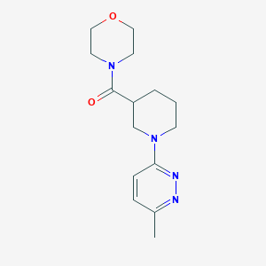 (1-(6-Methylpyridazin-3-yl)piperidin-3-yl)(morpholino)methanone - 2195811-06-2