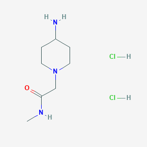 2-(4-aminopiperidin-1-yl)-N-methylacetamide dihydrochloride - 882562-64-3
