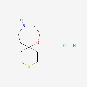 7-oxa-3-thia-10-azaspiro[5.6]dodecane hydrochloride - 2253641-16-4
