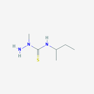 3-Amino-1-(butan-2-yl)-3-methylthiourea - 4312-10-1