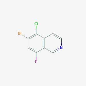 6-Bromo-5-chloro-8-fluoroisoquinoline - 2383191-98-6