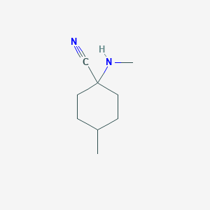 4-Methyl-1-(methylamino)cyclohexanecarbonitrile - 790263-34-2