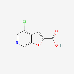 4-Chlorofuro[2,3-c]pyridine-2-carboxylic acid - 1367926-41-7