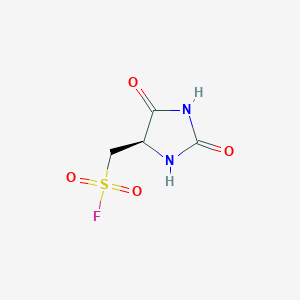 [(4R)-2,5-Dioxoimidazolidin-4-yl]methanesulfonyl fluoride - 1932011-66-9
