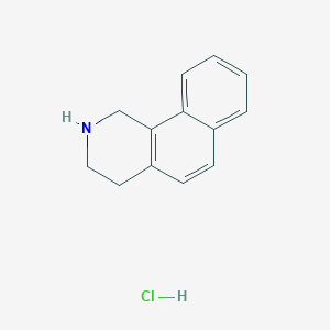 1H,2H,3H,4H-benzo[h]isoquinoline hydrochloride - 2225142-24-3