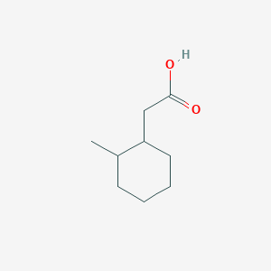 2-(2-methylcyclohexyl)acetic Acid - 6617-04-5