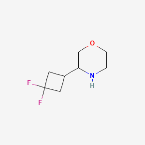 3-(3,3-Difluorocyclobutyl)morpholine - 2228736-71-6